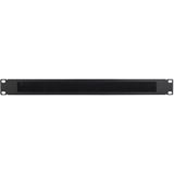 Inter-Tech IPC 19" Kabelführungsplatte mit Bürste, 1HE Inter-Tech IPC 19" Kabelführungsplatte mit Bürste, 1HE