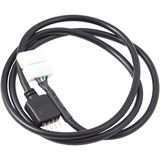 Aqua Computer schwarz 70cm Anschlusskabel für Standard und IP67 Aqua Computer schwarz 70cm Anschlusskabel für Standard und IP67
