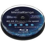 MediaRange BD-RE 25 GB 10er Spindel (MR501)