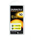 Duracell Hearing Aid DA10 Zink-Luft Knopfzellen Batterie 1.4 V 6er Duracell Hearing Aid DA10 Zink-Luft Knopfzellen Batterie 1.4 V 6er
