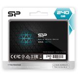 240GB Silicon Power Slim S55 2.5" (6.4cm) SATA 6Gb/s 240GB Silicon Power Slim S55 2.5" (6.4cm) SATA 6Gb/s