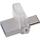 32 GB Kingston DataTraveler microDuo silber USB 3.1 und Typ-C 32 GB Kingston DataTraveler microDuo silber USB 3.1 und Typ-C