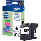 Brother Tinte LC221BK LC221BK schwarz