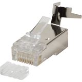 Logilink Modular Stecker Cat.6A RJ45 für Cat.7 Cat.6A und Cat.6 Logilink Modular Stecker Cat.6A RJ45 für Cat.7 Cat.6A und Cat.6