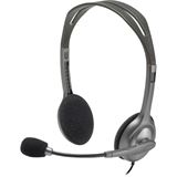 Logitech Stereo Headset H111 schwarz