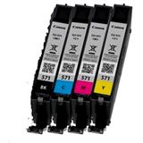 Canon Tinte CLI-571 incl. Fotopapier 0386C006 cyan, magenta, gelb, Canon Tinte CLI-571 incl. Fotopapier 0386C006 cyan, magenta, gelb,