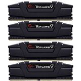 64GB G.Skill RipJaws V schwarz DDR4-3200 DIMM CL16 Quad Kit 64GB G.Skill RipJaws V schwarz DDR4-3200 DIMM CL16 Quad Kit