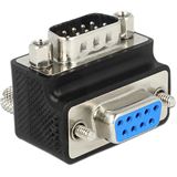 DeLOCK Adapter D-Sub 9Pin Stecker auf Buchse 90° gewinkelt DeLOCK Adapter D-Sub 9Pin Stecker auf Buchse 90° gewinkelt