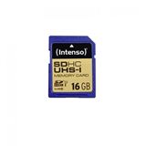 16 GB Intenso 3421470 SD Class 10 U1 Retail