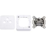 LogiLink Antennensteckdose Koax Stecker + Koax Buchse auf F Stecker LogiLink Antennensteckdose Koax Stecker + Koax Buchse auf F Stecker