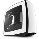 NZXT Manta mit Sichtfenster ITX Tower ohne Netzteil schwarz/weiss NZXT Manta mit Sichtfenster ITX Tower ohne Netzteil schwarz/weiss