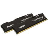 16GB HyperX FURY schwarz Single Rank DDR4-2400 DIMM CL15 Dual Kit 16GB HyperX FURY schwarz Single Rank DDR4-2400 DIMM CL15 Dual Kit