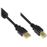 (€4,90*/1m) 1.00m Good Connections USB2.0 Anschlusskabel USB A (€4,90*/1m) 1.00m Good Connections USB2.0 Anschlusskabel USB A