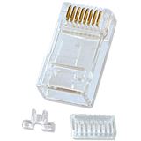 Lindy RJ45 Stecker UTP Cat.6 mit Einf&uuml;hrhilfe 10