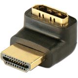 Lindy HDMI Adapter Premium HDMI-Stecker auf HDMI-Buchse Schwarz Lindy HDMI Adapter Premium HDMI-Stecker auf HDMI-Buchse Schwarz