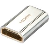 Lindy HDMI Adapter Cromo HDMI-Buchse auf HDMI-Buchse Silber vergoldet Lindy HDMI Adapter Cromo HDMI-Buchse auf HDMI-Buchse Silber vergoldet