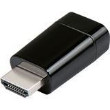 Lindy HDMI Adapter HDMI-Stecker auf VGA 15pol Buchse Schwarz Lindy HDMI Adapter HDMI-Stecker auf VGA 15pol Buchse Schwarz