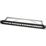 LogiLink Keystone Patchpanel für 24 Keystone Buchsen geschirmt LogiLink Keystone Patchpanel für 24 Keystone Buchsen geschirmt