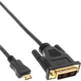 (€8,90*/1m) 1.00m InLine HDMI Adapterkabel Mini HDMI Stecker auf (€8,90*/1m) 1.00m InLine HDMI Adapterkabel Mini HDMI Stecker auf