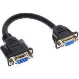(€34,50*/1m) 0.20m InLine VGA Adapterkabel VGA 15pol Buchse auf (€34,50*/1m) 0.20m InLine VGA Adapterkabel VGA 15pol Buchse auf