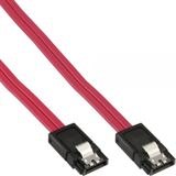 (€9,80*/1m) 0.50m InLine SATA 6Gb/s Anschlusskabel SATA Stecker (€9,80*/1m) 0.50m InLine SATA 6Gb/s Anschlusskabel SATA Stecker
