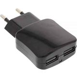 InLine USB DUO+ Ladeset, Stromadapter mit 2m Kabel, 100-240V zu InLine USB DUO+ Ladeset, Stromadapter mit 2m Kabel, 100-240V zu