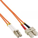 (€2,18*/1m) 5.00m InLine LWL Duplex Patchkabel 50/125 µm (€2,18*/1m) 5.00m InLine LWL Duplex Patchkabel 50/125 µm