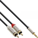 (€2,63*/1m) 3.00m InLine Audio Adapterkabel 3.5mm Klinke Buchse (€2,63*/1m) 3.00m InLine Audio Adapterkabel 3.5mm Klinke Buchse