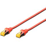 (&euro;9,80*/1m) 0.50m Digitus Cat. 6a Patchkabel S/FTP RJ45 Stecker