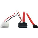 (€16,33*/1m) 0.30m Inter-Tech SATA Anschlusskabel SATA Stecker + (€16,33*/1m) 0.30m Inter-Tech SATA Anschlusskabel SATA Stecker +