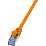 (€7,80*/1m) 0.50m LogiLink Cat. 6a Patchkabel S/FTP PiMF RJ45 (€7,80*/1m) 0.50m LogiLink Cat. 6a Patchkabel S/FTP PiMF RJ45
