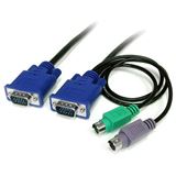 (€6,06*/1m) 1.80m Startech KVM Anschlusskabel VGA 15pol Stecker (€6,06*/1m) 1.80m Startech KVM Anschlusskabel VGA 15pol Stecker