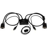 Startech CABLE KVM WITH VGA USB 2PORT
