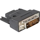 Delock DVI-D Adapter DVI 24+1 Stecker auf HDMI-Buchse Schwarz Delock DVI-D Adapter DVI 24+1 Stecker auf HDMI-Buchse Schwarz