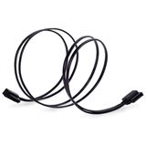 Silverstone SST-CP11B Super Low Profile SATA-Kabel - 50 cm, schwarz Silverstone SST-CP11B Super Low Profile SATA-Kabel - 50 cm, schwarz
