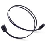 Silverstone SST-CP11B Super Low Profile SATA-Kabel - 30 cm, schwarz Silverstone SST-CP11B Super Low Profile SATA-Kabel - 30 cm, schwarz