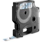 Dymo D1 9mm x 7m schwarz auf transparent