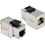 DeLOCK Keystone Modul RJ45 Buchse an RJ45 Buchse, Cat.6A