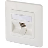 Metz Connect BTR Datendose E-DAT modul, Cat 6A, 1-fach, Unterputz,