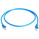 (&euro;8,90*/1m) 1.00m Teleg&auml;rtner Cat. 6a Patchkabel S/FTP PiMF