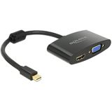 Delock Displayport 1.1a Adapter Mini Displayport Stecker auf Delock Displayport 1.1a Adapter Mini Displayport Stecker auf