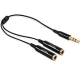 (&euro;35,60*/1m) 0.25m Delock Audio Adapterkabel 3.5mm