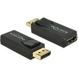Delock Displayport 1.2 Adapter aktiv Displayport Stecker auf Delock Displayport 1.2 Adapter aktiv Displayport Stecker auf