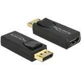 Delock Displayport 1.2 Adapter DP++ Displayport Stecker auf Delock Displayport 1.2 Adapter DP++ Displayport Stecker auf