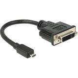 (€39,50*/1m) 0.20m Delock HDMI Adapterkabel Micro HDMI Stecker (€39,50*/1m) 0.20m Delock HDMI Adapterkabel Micro HDMI Stecker