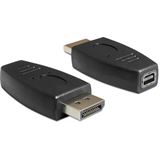 Delock Displayport 1.2 Adapter Displayport Stecker auf Mini Delock Displayport 1.2 Adapter Displayport Stecker auf Mini