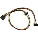 (€6,00*/1m) 0.65m Inter-Tech SATA Stromadapterkabel (€6,00*/1m) 0.65m Inter-Tech SATA Stromadapterkabel