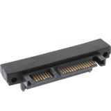InLine SATA Adapter Stecker / Buchse, 22pol. (15+7), aufwärts InLine SATA Adapter Stecker / Buchse, 22pol. (15+7), aufwärts