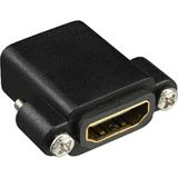InLine HDMI Adapter HDMI-Buchse auf HDMI-Buchse Schwarz 4K / InLine HDMI Adapter HDMI-Buchse auf HDMI-Buchse Schwarz 4K /