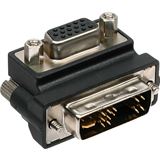 InLine DVI-A Adapter gewinkelt DVI 12+5 Stecker auf VGA 15pol Buchse InLine DVI-A Adapter gewinkelt DVI 12+5 Stecker auf VGA 15pol Buchse